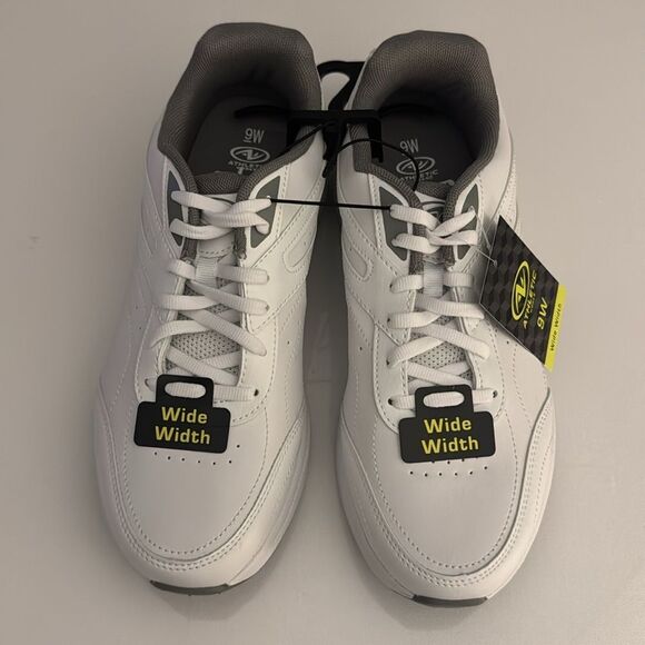 Walking Shoes Mens 9 Wide White Memory Foam - Picture 2 of 5